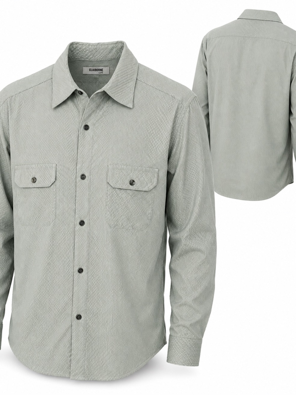 Claiborne Luxe Button-Up Shirt – XL